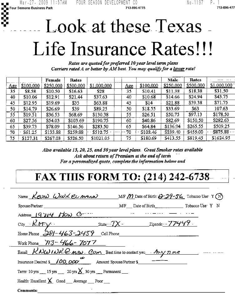 Generate Texas Insurance Leads By Fax Broadcast